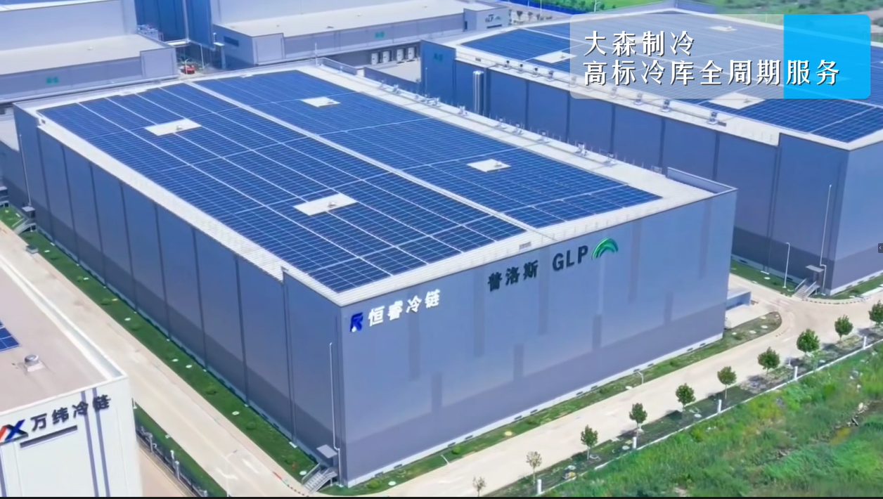 天津普洛斯冷鏈項目收官！大森制冷高標冷庫解決方案添實踐新例